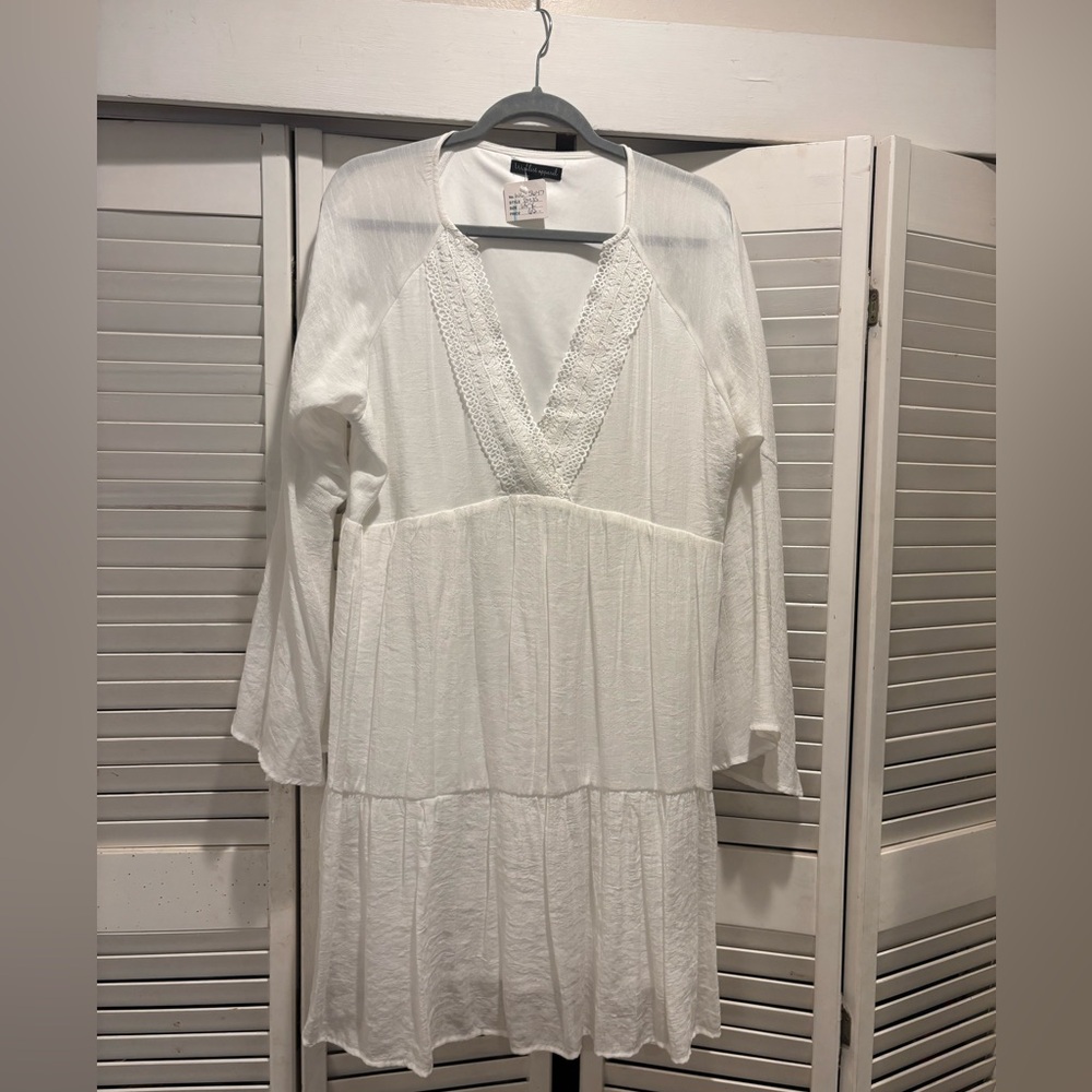 Wishlist Apparel bohemian dress with bell sleeves
